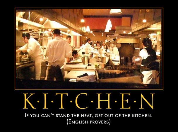 cooks in a kitchen