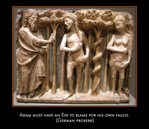 God with Adam and Eve